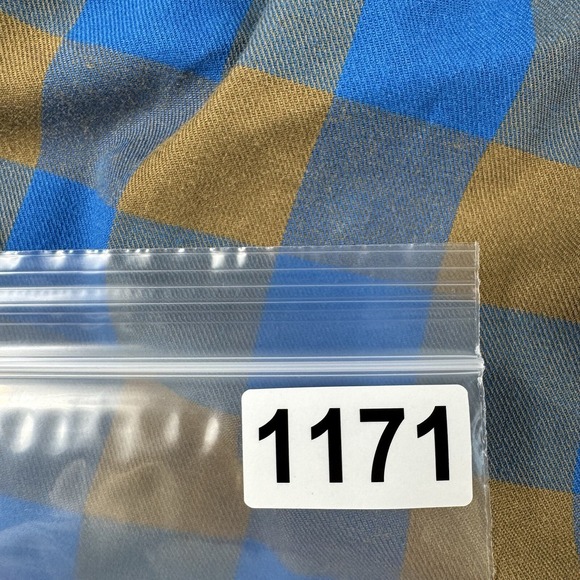 Nike Life Men's Unlined Plaid Shorts Dark Driftwood/Photo Blue S DQ5186-258 NWT - Picture 7 of 7